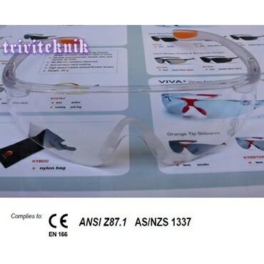 Safety Glass Clear Kings Ky1151, Kacamata Kings Ky 1151