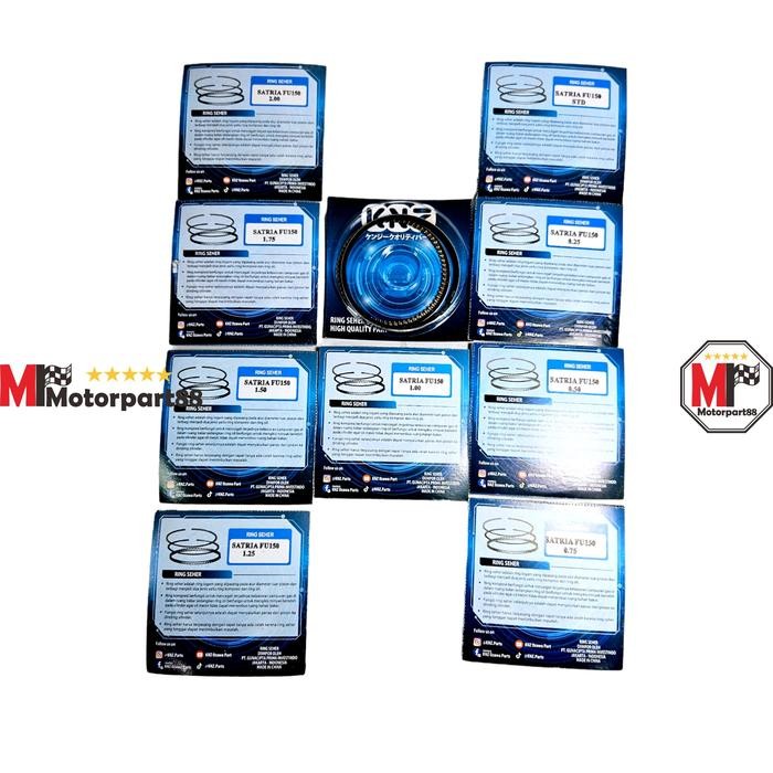 QUALITY RING PISTON SEHER SATRIA FU 150 KARBU OS STD - 200 KNZ
