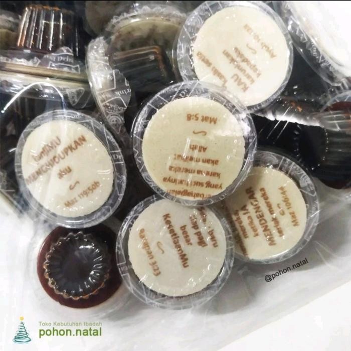 

Paket Anggur Cup Dan Hosti Ayat Rosgung Roti Perjamuan Kudus