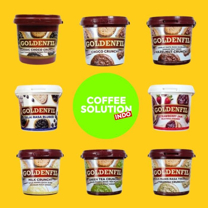 

Goldenfil 1 Kg / Selai, Spread, Crunchy All Variants. !