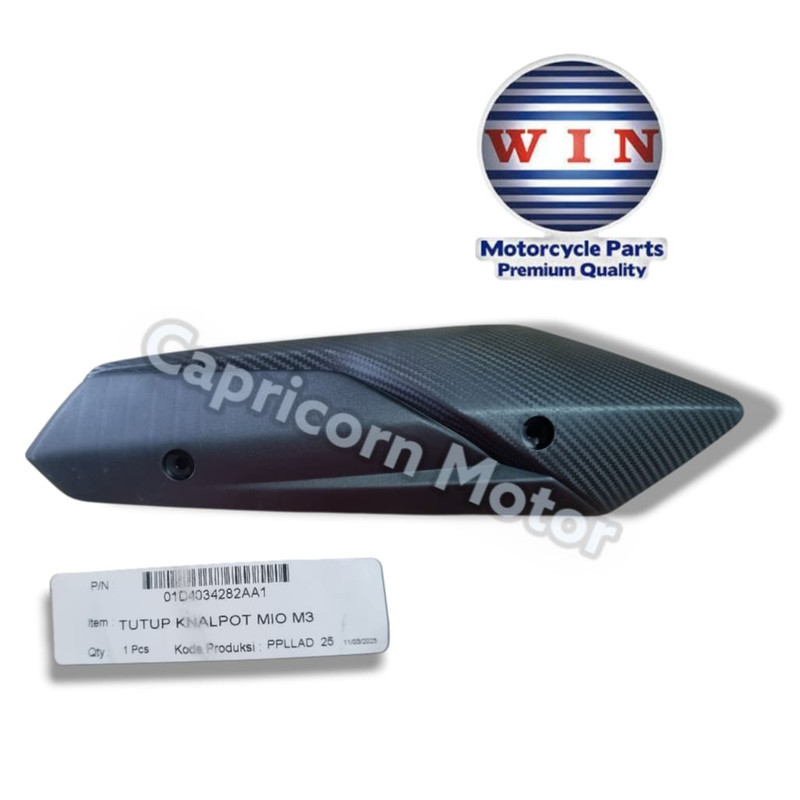 TUTUP COVER KNALPOT MIO M3 WIN
