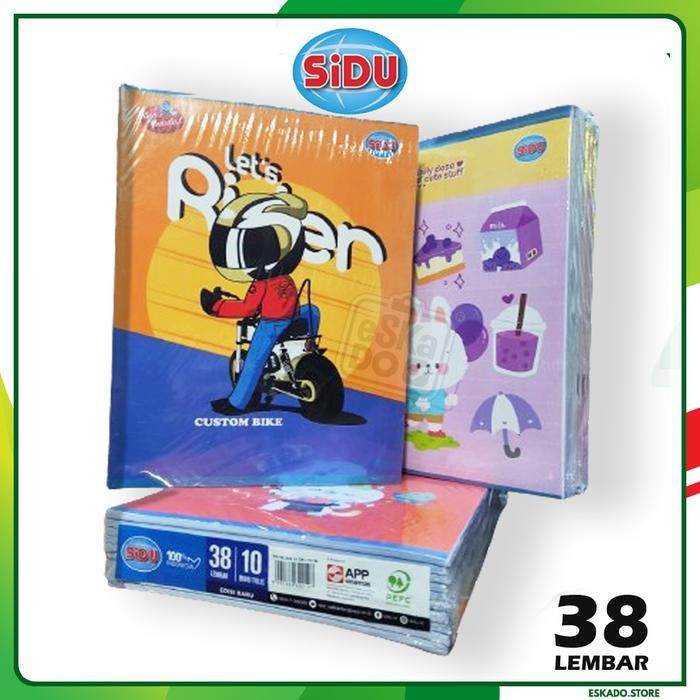 

Buku Tulis Sidu 38/ Sinar Dunia 38 Lembar