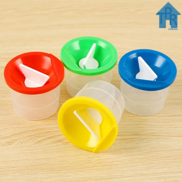 

Cup cuci kuas lukis anti tumpah / no spill painting brush rinse - D7