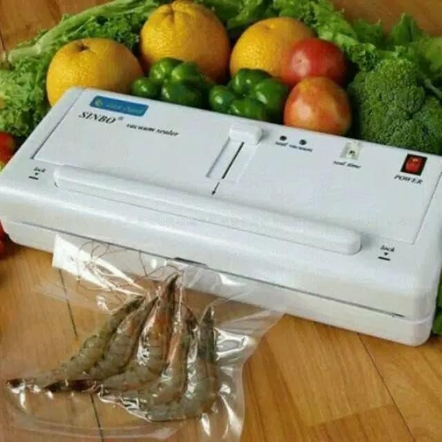 Vacuum sealer sinbo Dz 280 pengemas makanan dalam plastik vacum sealer Kode 184