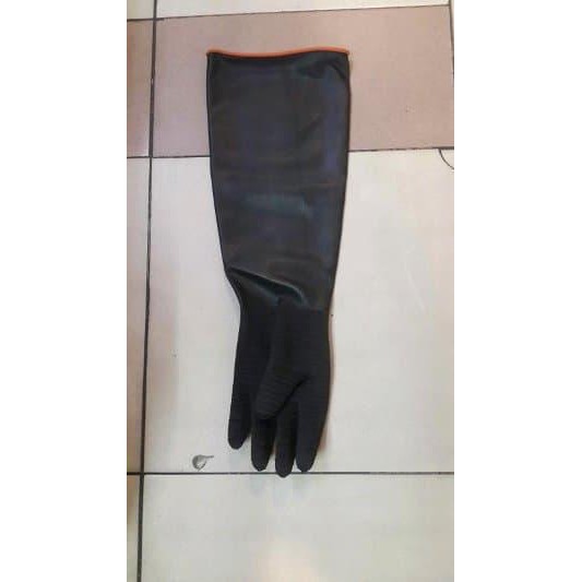 sarung tangan karet 24 inchi merk SUN