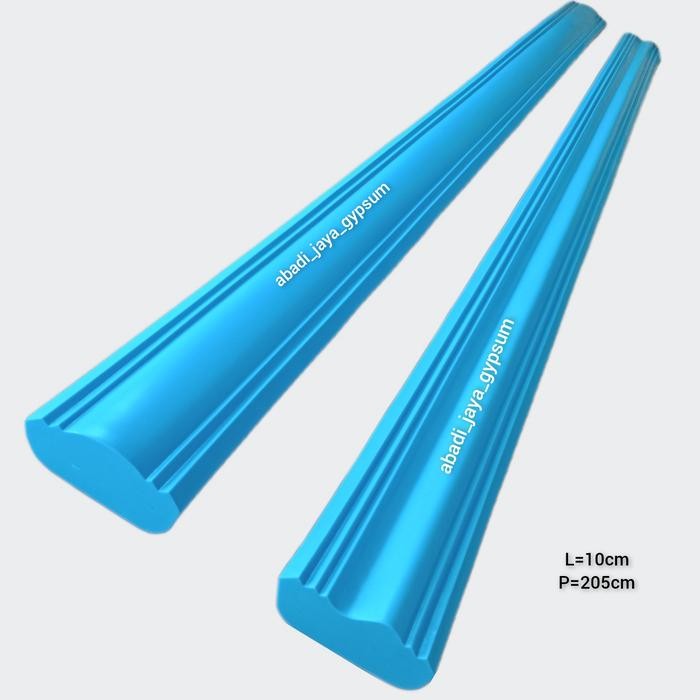 CETAKAN LIS GYPSUM POLOS 10 CM