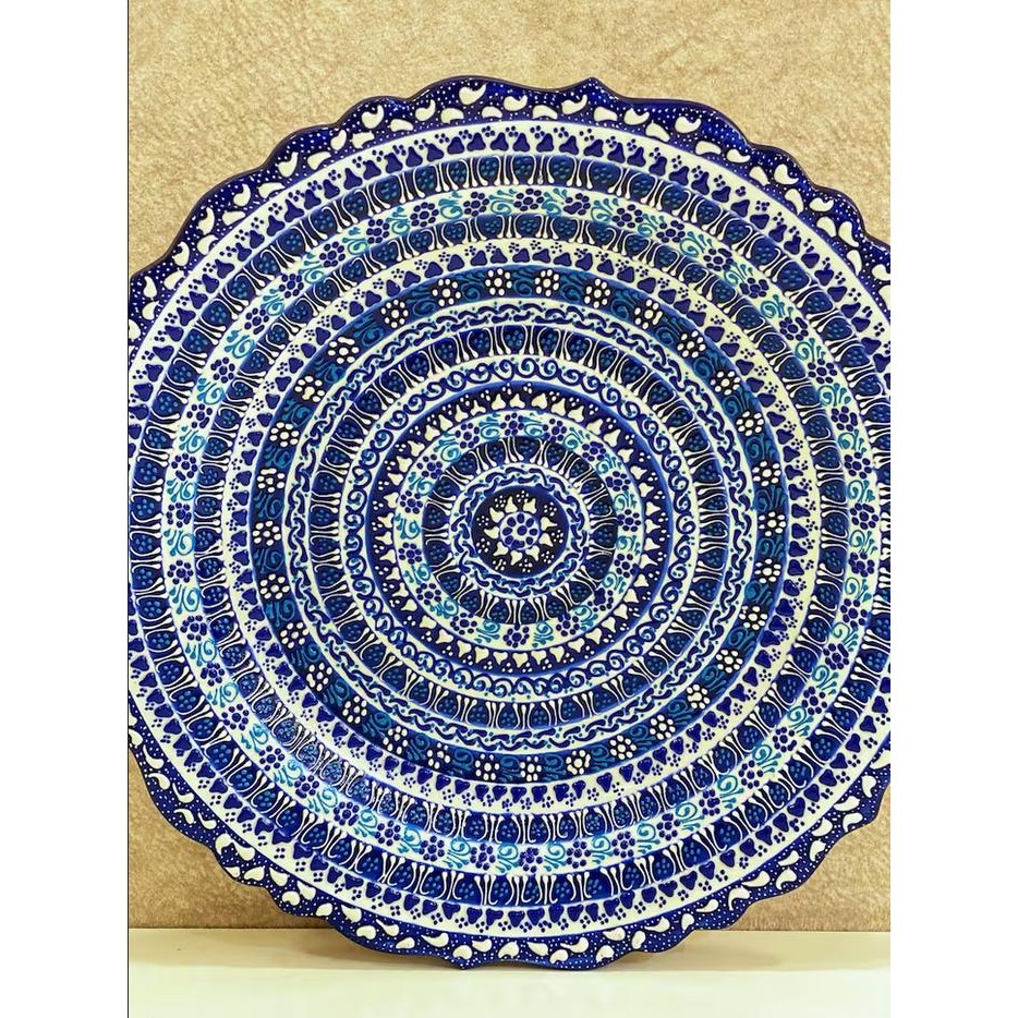 Piring Hias Turki 12" Keramik Hiasan Dinding
