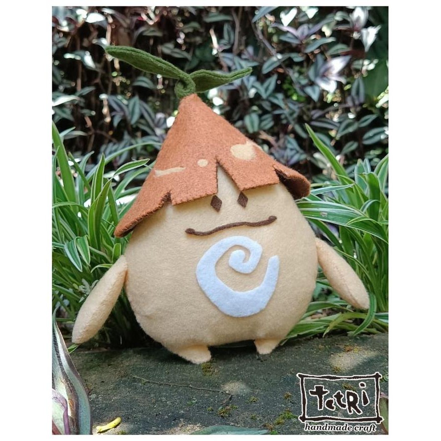 Flanel Plushie Genshin Impact Aranara - Music Loving Aranara