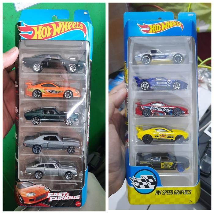hotwheels Fast Furious 5 gift pack Toyota supra hw speed graphics