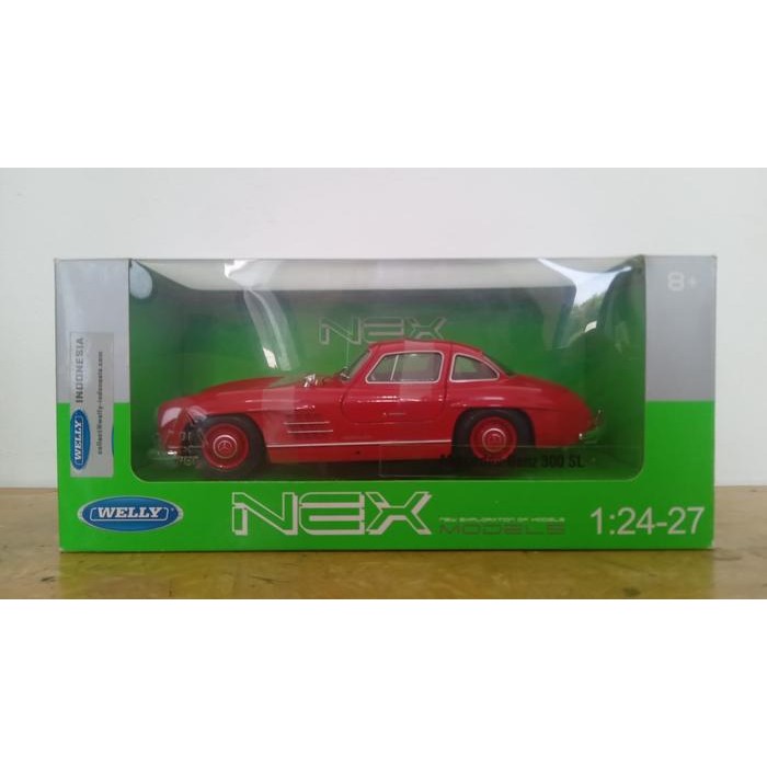 Diecast mobil Nex Welly 1:24 Mercedes Benz 300SL