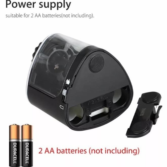 

TERLARIS YBL- Rautan Pensil Listrik Otomatis Manual Baterai Refill Rautan Pensil Elektrik Portebel