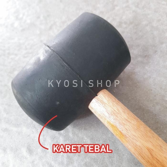 Palu Karet Keramik / Palu Karet Besar / Palu Karet Hitam