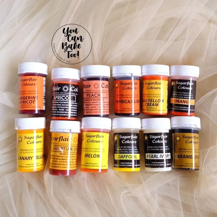 

Sugarflair Colours Food Coloring Oil Based (6)