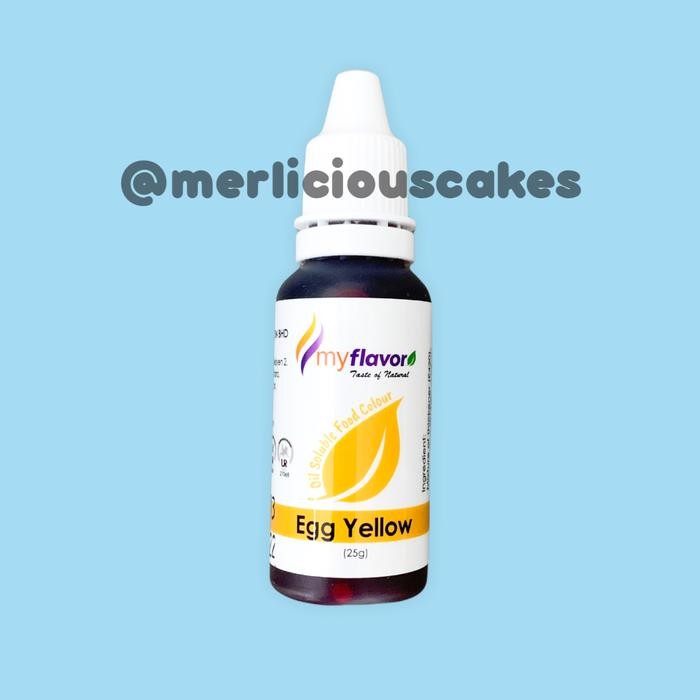 

Egg Yellow Oil My Flavor Food Colour Pewarna Makanan Buttercream