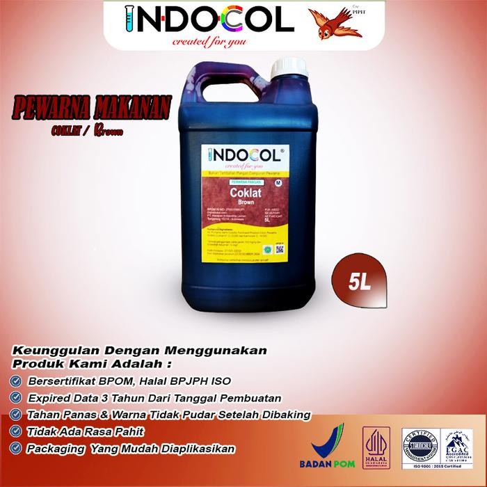 

INDOCOL PEWARNA CAIR COKLAT (5 LITER)