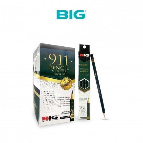 

Pensil 2B Big 911 Pastel Gold PAX