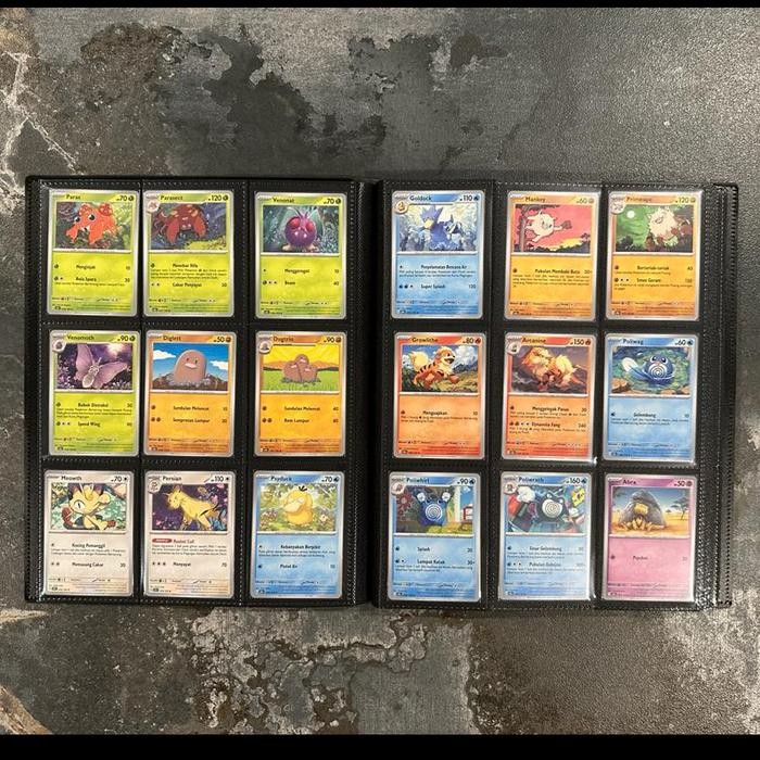 

Hice Strap Album Card Binder 9 Pocket - Binder Kartu Pokemon Magic Op