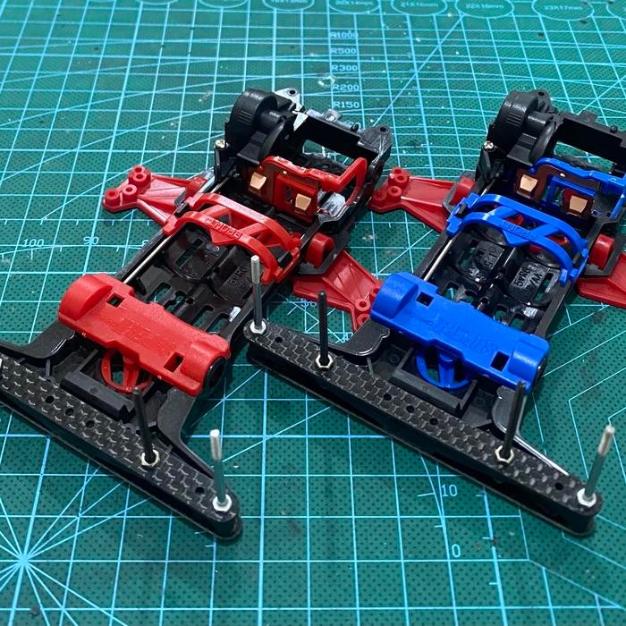 Tamiya Chassis Super 2 Carbon original kosongan
