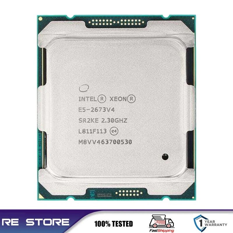 Intel Xeon E5 2673 V4 2673V4 2.3Ghz 20 Core LGA 2011-3 cpu processor