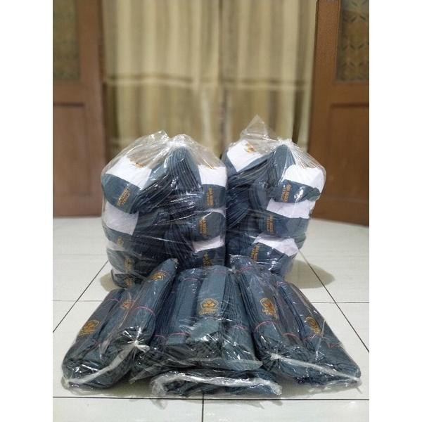 (Allthebest) Topi SD SMP SMA Bordir Identitas Logo Nama Sekolah