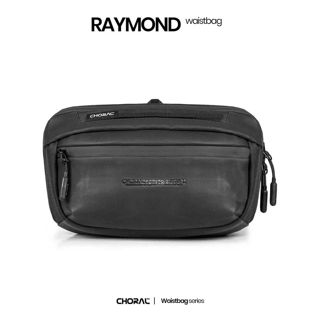 Songide Tas Waistbag Pria Selempang Choral Raymond Unisex