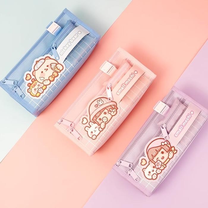 

TERLARIS MOCHI Tempat Pensil Kotak Alat Tulis Siswa Sekolah Dasar Gadis Anak Kapasitas Besar READY