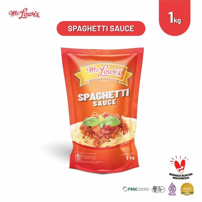 

ASLI Mc Lewis Spaghetti Bolognese Sauce - 1Kg READY STOCK