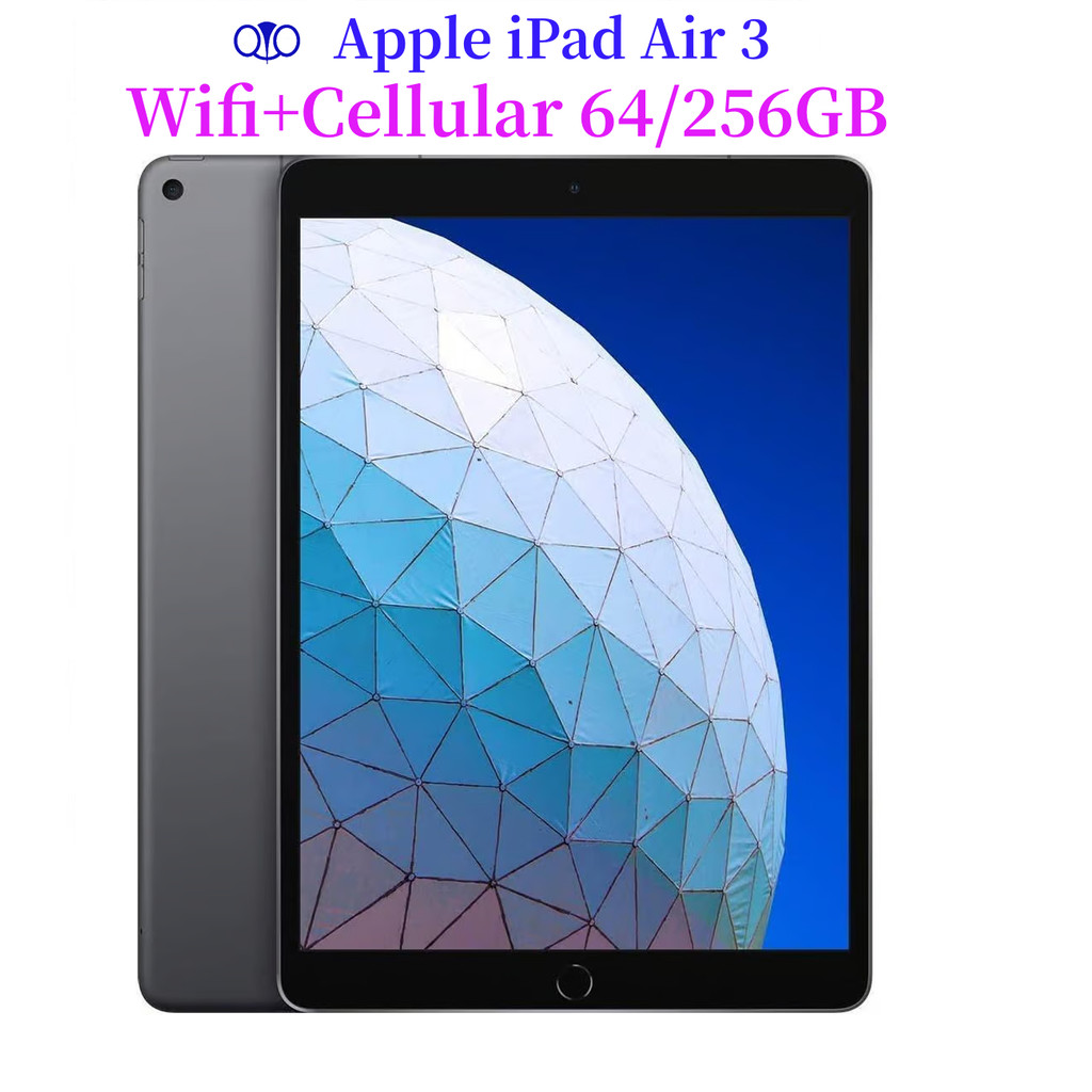 98% New Original Unlocked Apple iPad Air 2019 iPad Air 3rd Gen Wifi+Cellular 64/256GB 10.5'' A12 Bio