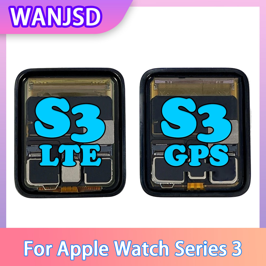 OLED LCD Touch Screen Display for Apple Watch Series 3Lcd, Digitizer Assembly, iWatch Substitution, 