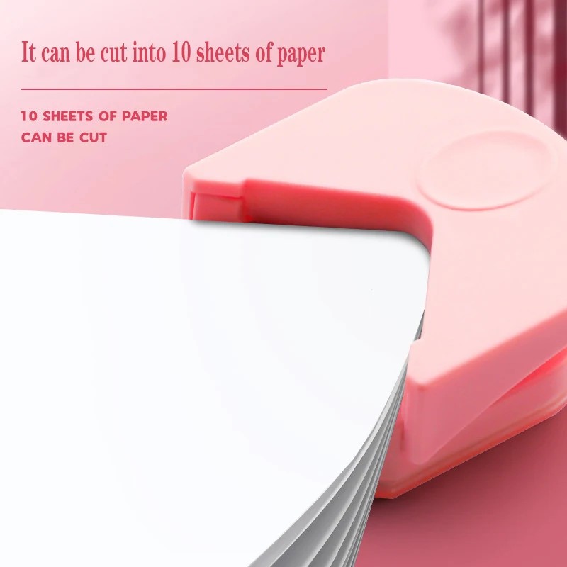 

1/2 Pcs Card Rounded Cutter Corner Rounder Paper Portable Hole Trimmer Angle Border Punch Photo