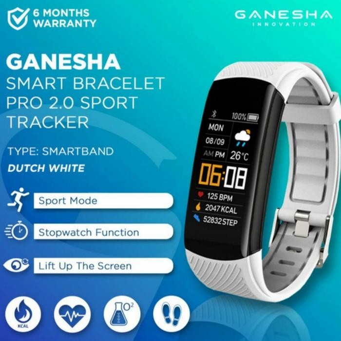 Ganesha Bracelete Pro 2.0 Sport Tracker Smartband Waterproof Origina