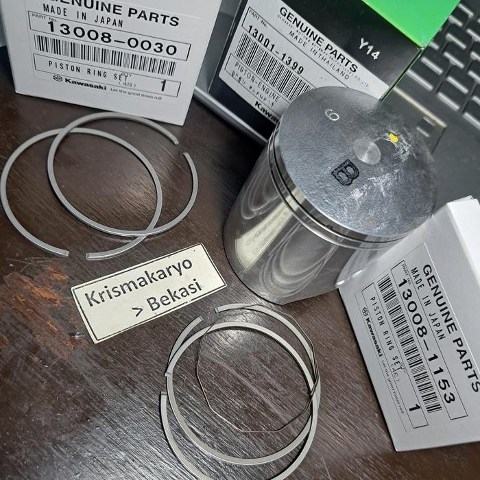Ring Seher Ninja R 150 RR Ori Ring B75 Piston Kawasaki