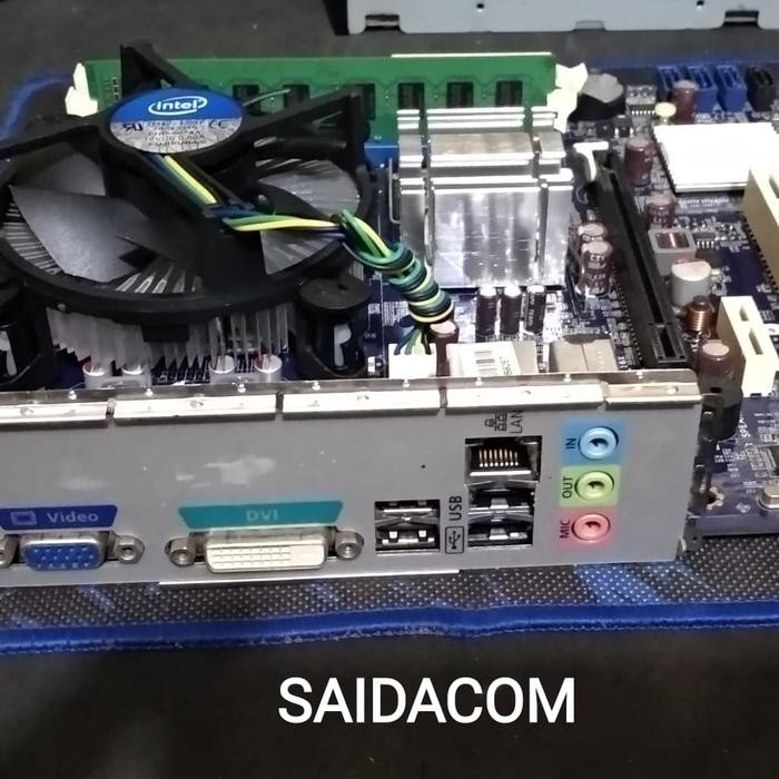 Jual Paket G41 Lga 775 Ddr3 Core 2 Duo E8400. 3.0Ghz Ram 4Gb Sama Fan