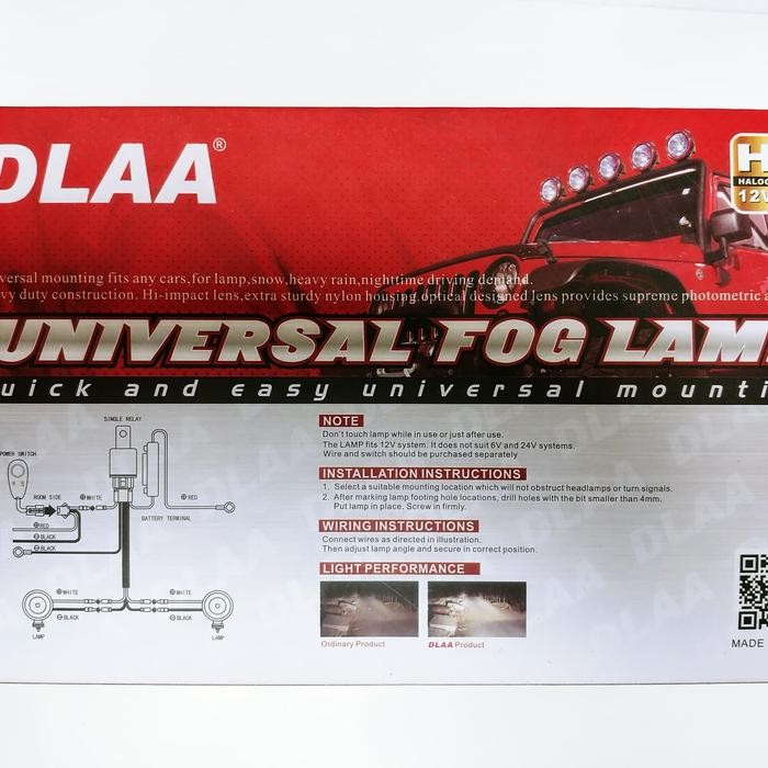 Berkualitas Foglamp Modifikasi Universal Oval Dlaa Taruna