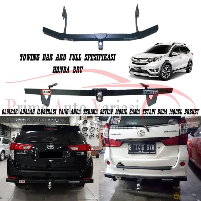 Laris Towing Bar Arb Besi Bumper Belakang Towing Bar Arb - Honda Brv