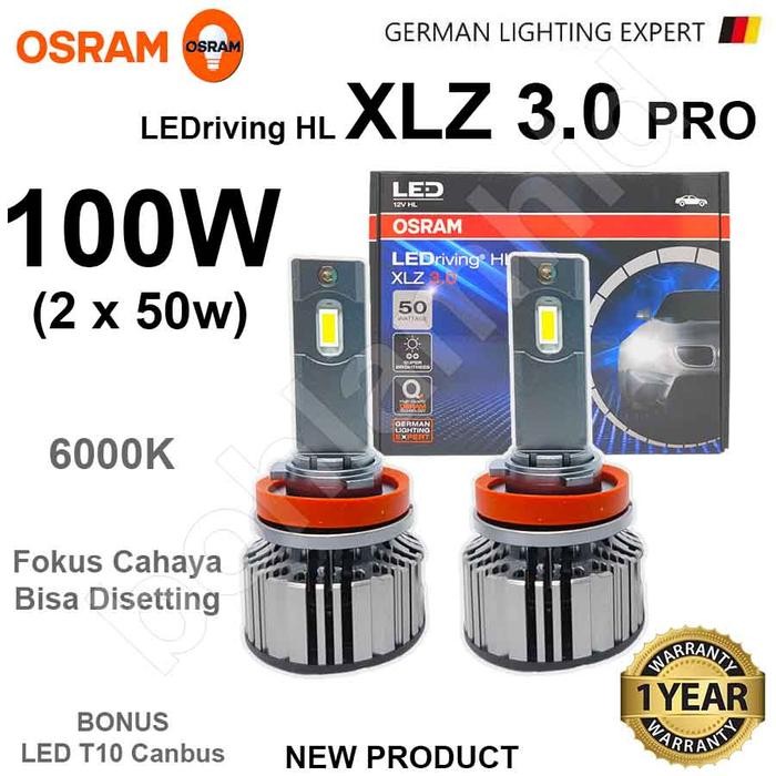 BE5T QUALLITY Lampu LED Mobil OSRAM XLZ 3.0 50W H4 H1 H7 H8 H11 H16 HB3 HB4 Bohlam