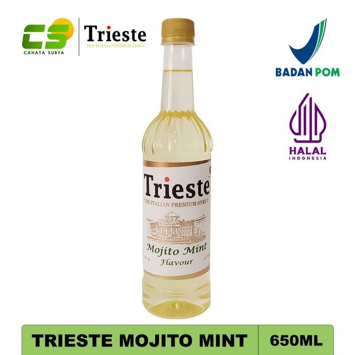 

Trieste Syrup Mojito Mint - Sirup Rasa Mojito Mint - 650 ml