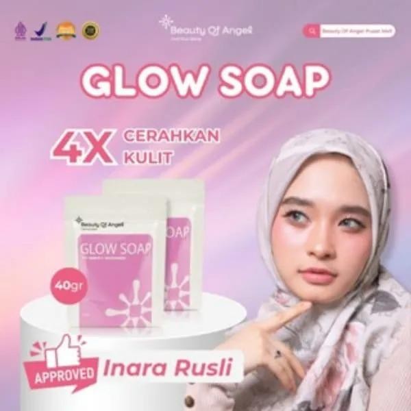 Sabun Glow Soap Beauty Off Angel ] Beauty Of Angel Glow Soap Sabun Mandi Sabun Batang Soap Bar