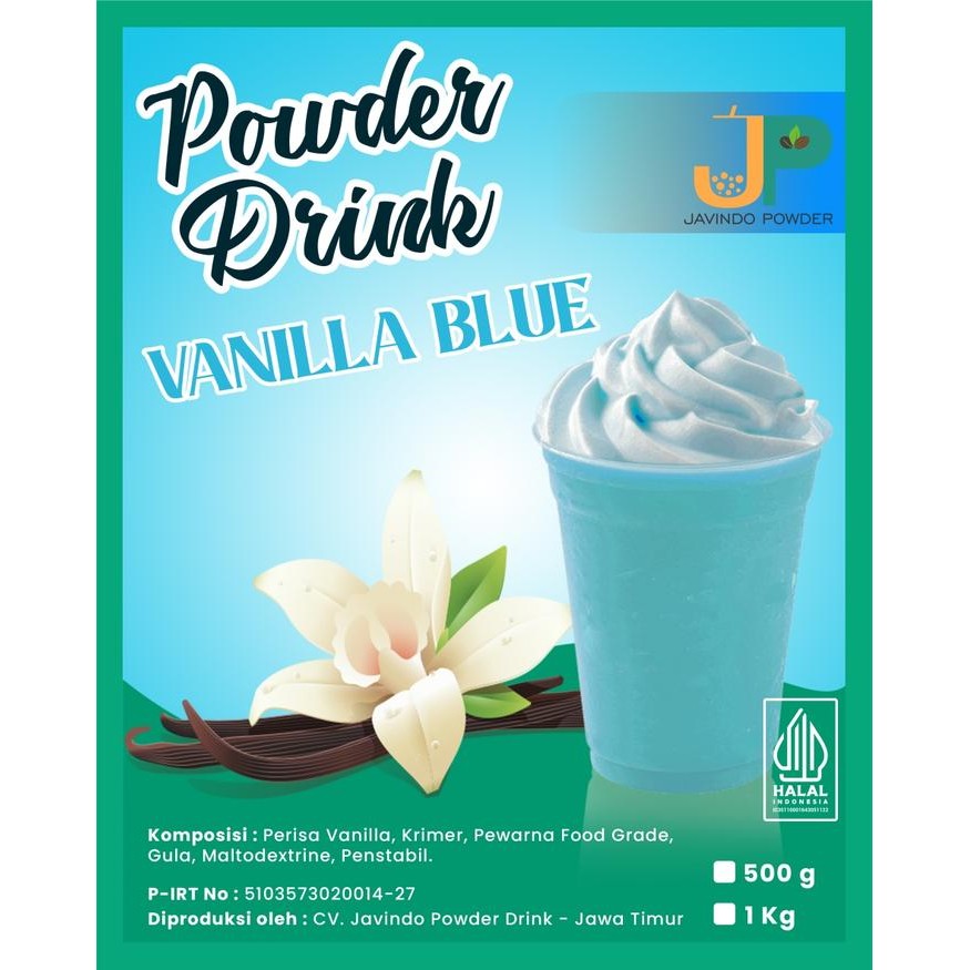 

BUBUK MINUMAN VANILLA BLUE