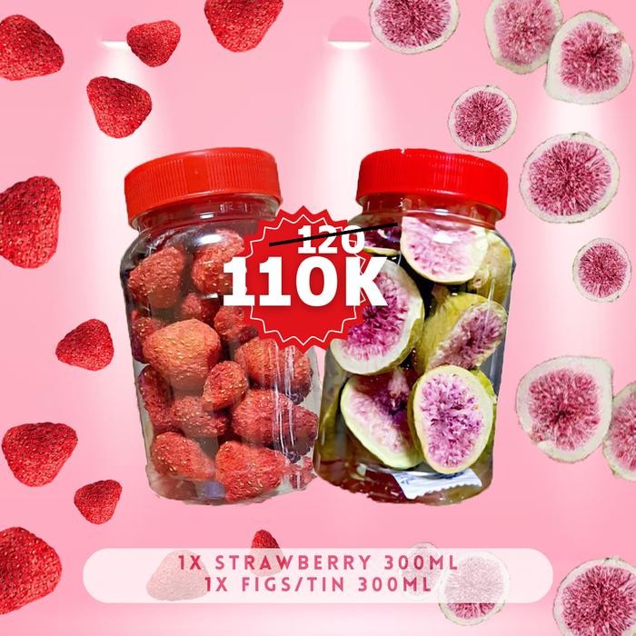 

Paket Freeze Dried Strawberry Tin Okra Keripik Buah