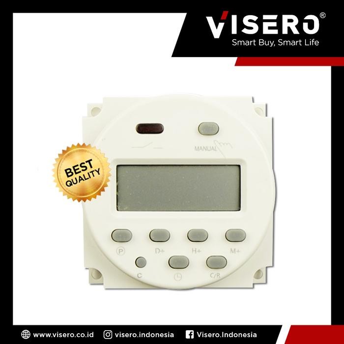 Digital Timer Ac / Switch Timer Ac Otomatis Ac 220V 16A Kode 933