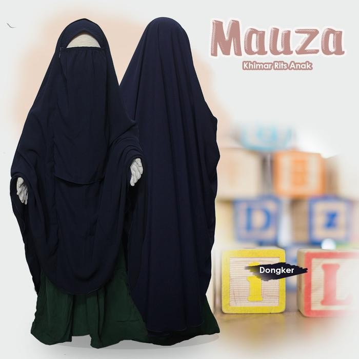 (Allthebest) Khimar Rits Cadar safar tanpa purdah anak Mouza Fataya Kids