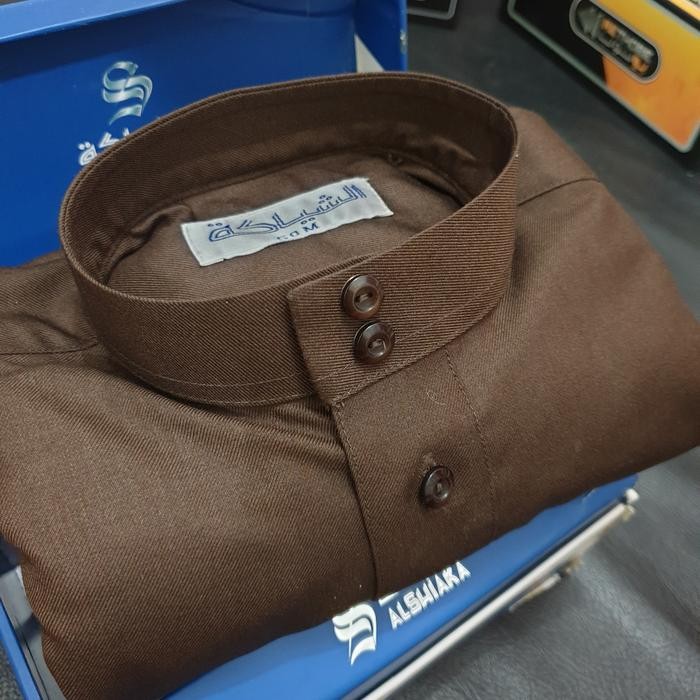 (Allthebest) Al Shiaka wol dan katun #gamis premium #grosir jubah