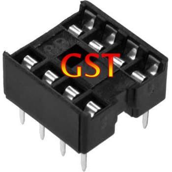 1020Pcs Socket ic 8 PIN kaki 8 p Soket konektor ic 8pin 8 kaki DIP