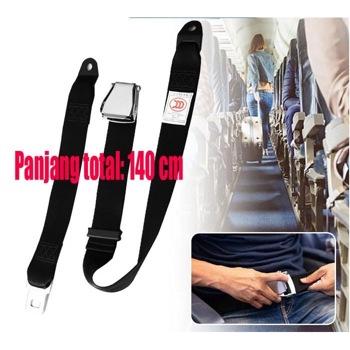 HOT PROMO sabuk pengaman model pesawat seat belt pesawat safety belt pesawat sabuk pengaman besi