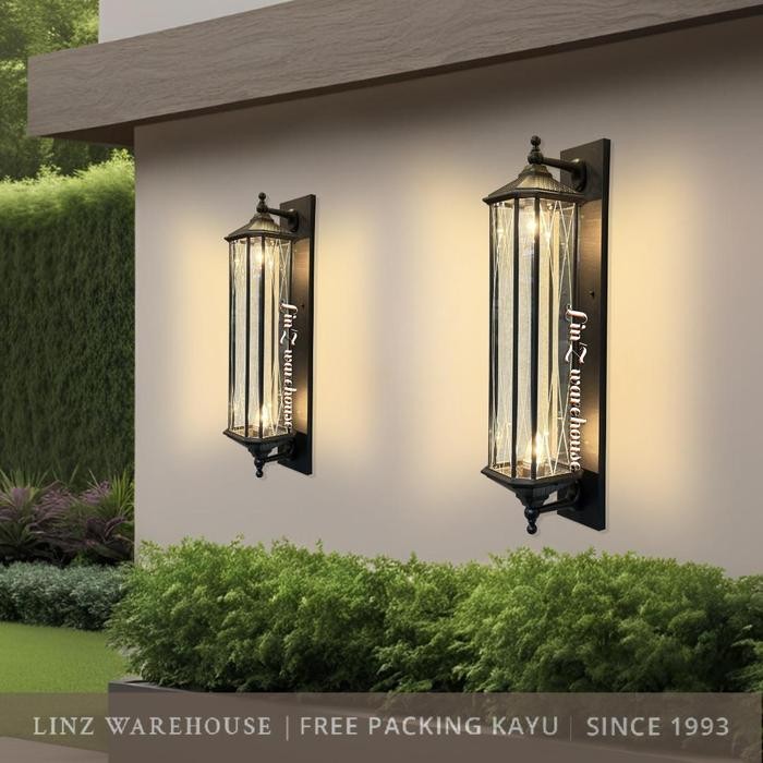 Lampu Dinding Classic American Outdoor Waterproof Series 08 Wall Lamp