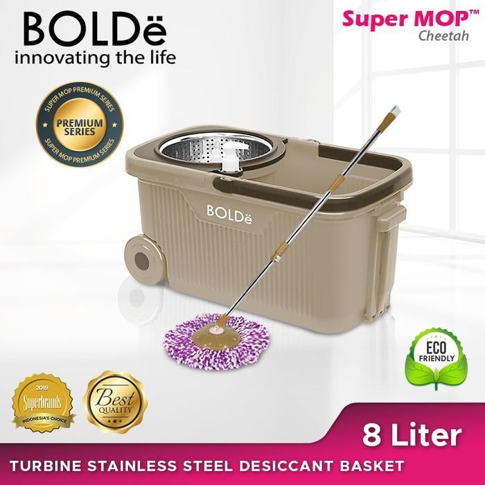 ASLI BOLDE SuperMop (Alat Pel Lantai ) READY STOCK