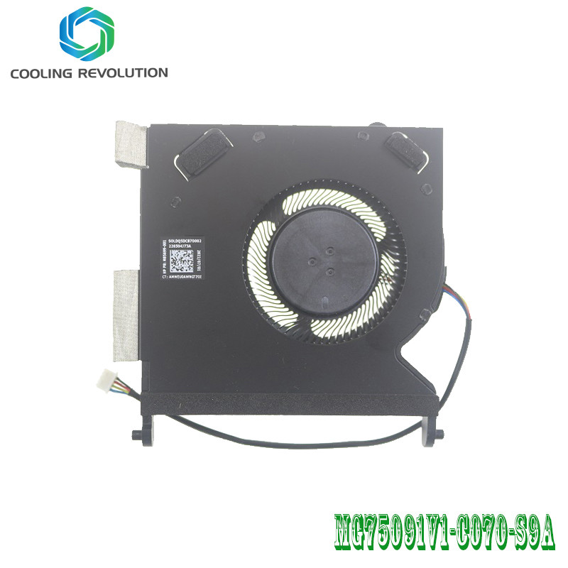 Laptop Cooling Fan For HP Elite Mini 800 G9 Desktop PC 12th Gen i7-12700T MG75091V1-C070-S9A DC12V 9