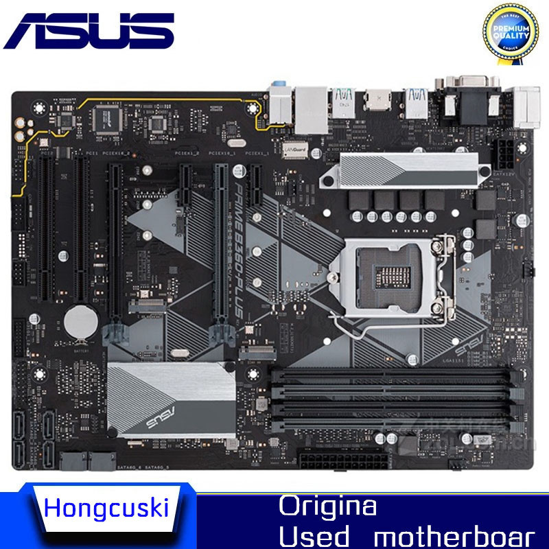 For ASUS PRIME B360-PLUS B360 PLUS Used original motherboard Socket LGA 1151 DDR4 B360 Desktop Mothe