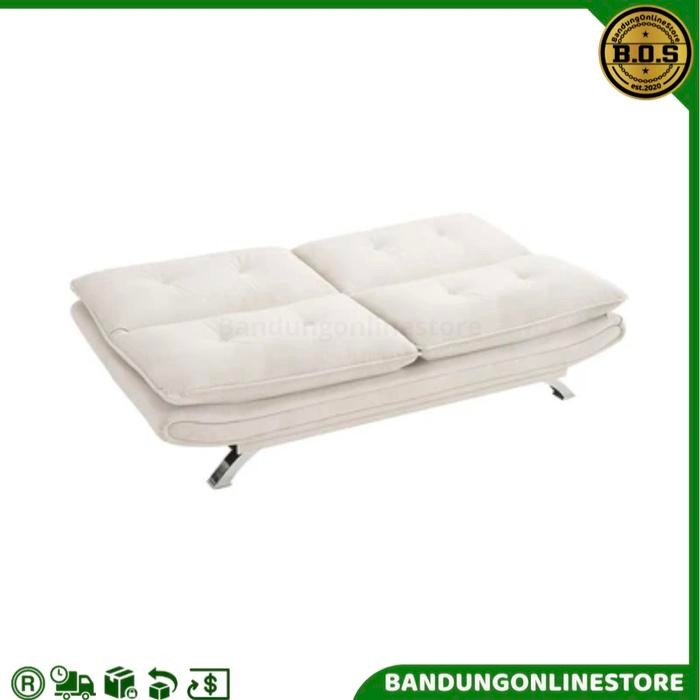 Sofa Bed Fabric Krem Informa Sofa Lipat Ozzie Sofa Kasur Sleeper Sofa Beige